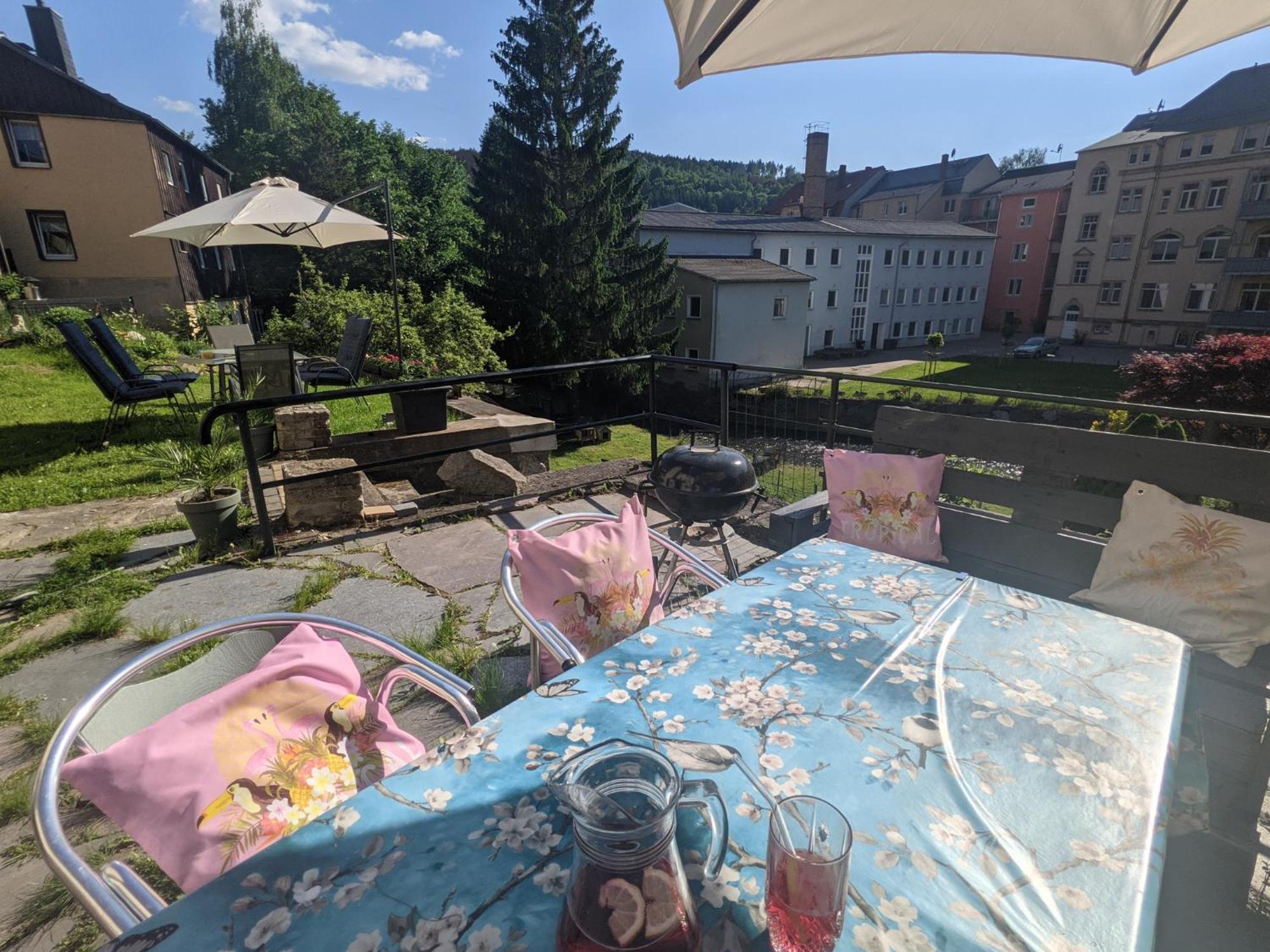 Hw4B - Urlaubsmagie - Zentral Mit Gemeinschaftsgarten, -Pool, -Sauna & Whirlpool Sebnitz Buitenkant foto