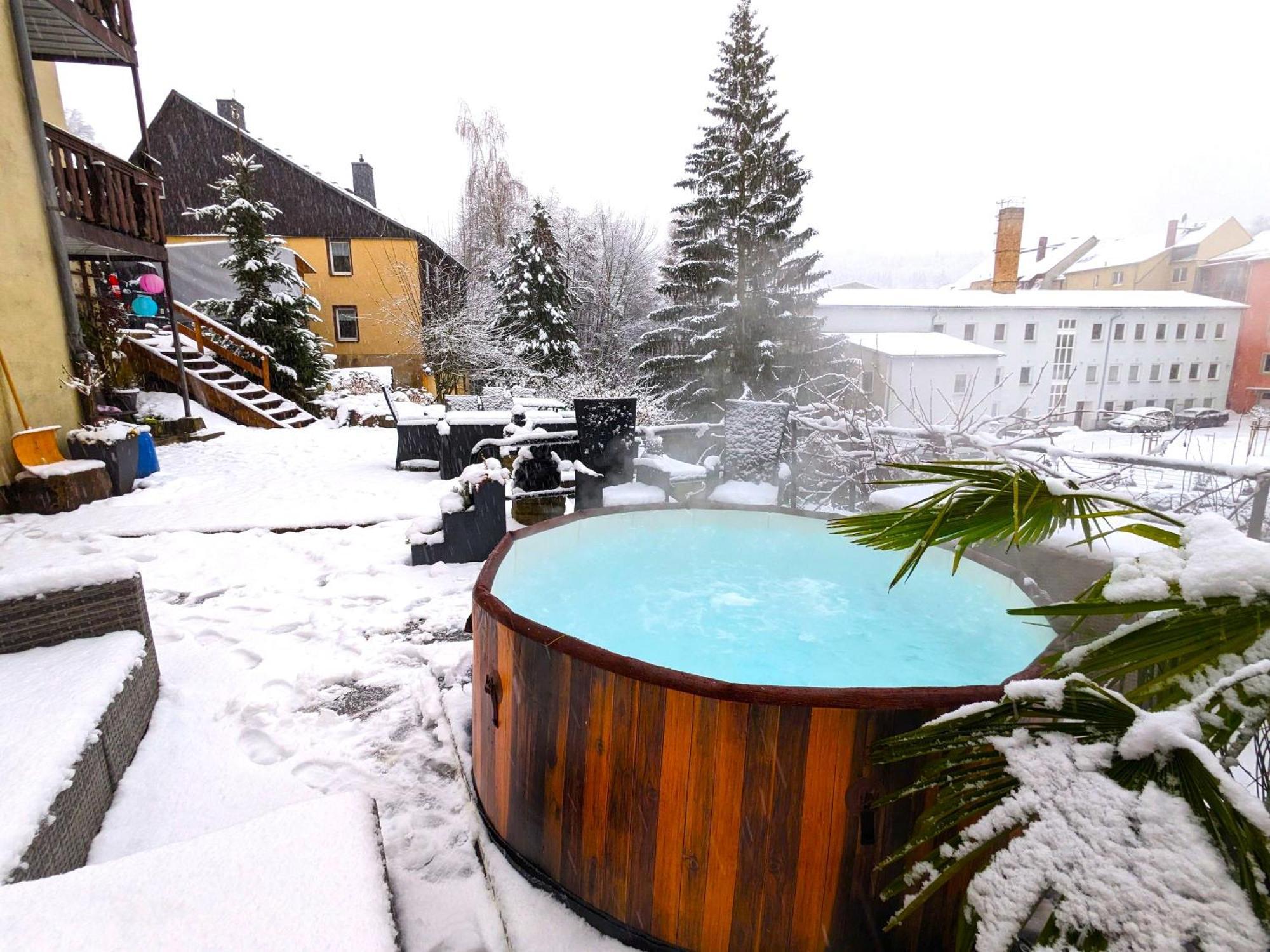 Hw4B - Urlaubsmagie - Zentral Mit Gemeinschaftsgarten, -Pool, -Sauna & Whirlpool Sebnitz Buitenkant foto